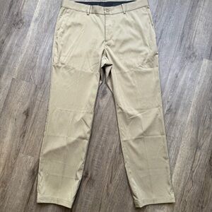 Nike Men's Khaki DRI-FIT Pants - Size 34 x 30